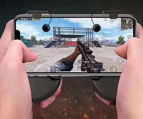Gamepad Game pad R8 / R8+ Gamepad plus L1R1 Trigger Shooter PUBG Phone