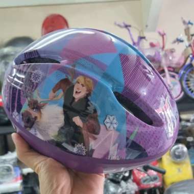Helm sepeda anak element karakter frozen