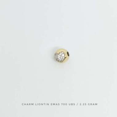 Liontin Emas UBS Kadar 700 Berat 2.25 gram. Liontin Bola Love Emas.