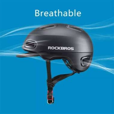 helm sepeda rockbros premium brompton fnhon pacific Hitam
