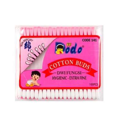 Dodo Cotton Bud Alat Pembersih Telinga Baby Dwi Fungsi 36pcs