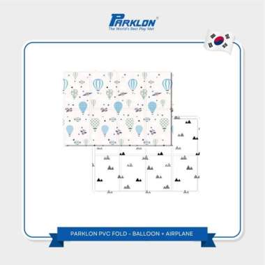 Parklon PVC FOLD Size XL 230 cm x 140 cm x 1,2 cm Ballon Airplane