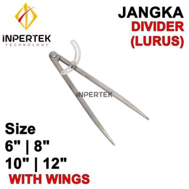 Jangka Besi 12" Jangka Lurus Jangka Bubut 12 Wing Compass Caliper 12 Multicolor