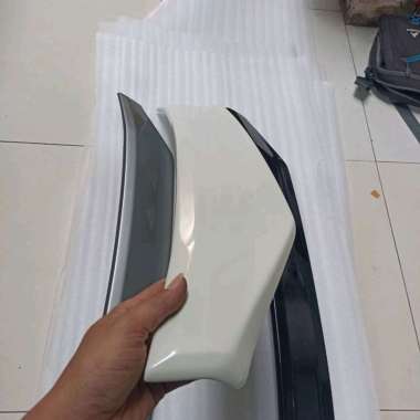 SPOILER HONDA JAZZ MODULO GE8 2008 PLASTIK Briliant White
