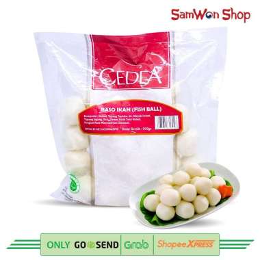 CEDEA BASO IKAN BESAR 500 GR - FISH BALL FROZEN FOOD SHABU - SHABU