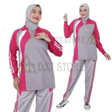 ZS Setelan Baju Olahraga Wanita Pria / Kaos Olahraga 1 Set Wanita Pria / Baju Senam Wanita Setelan M