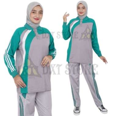 ZS Setelan Baju Olahraga Wanita Pria / Kaos Olahraga 1 Set Wanita Pria / Baju Senam Wanita Setelan L