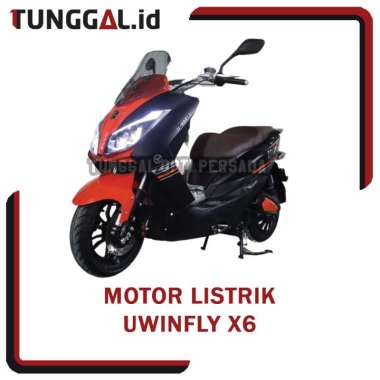 Uwinfly Tangkas New X6 X7 Special Edition, Motor Listrik ,Garansi Orange