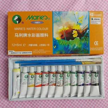 Cat Air Maries Cat Lukis Kuas Lukis Bahan Craft Alat Lukis Multicolor