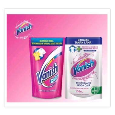 Vanish 750 ml Penghilang Noda Pakaian Putih