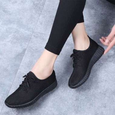 Sepatu Sneakers Wanita Import - Sepatu Wanita Kekinian Kasual YZ - Sneakers Wanita Korea Style 41 Hi
