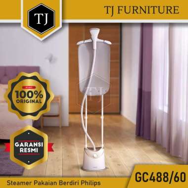 Philips Stand Garment Steamer / Setrika Uap Berdiri / Gosokan Pakaian / Mesin Uap Baju GC 488 / 60 G