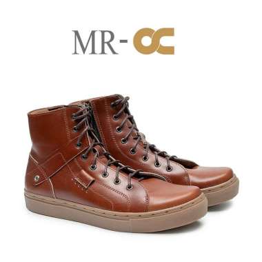 EXCECUTIVICE SEPATU KULIT PRIA BOOT MR-OC SEPATU KULIT ASLI / / 38 COKLAT