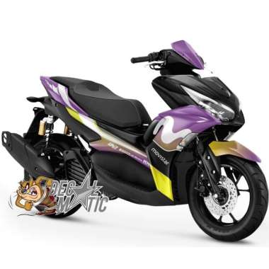 Decal Aerox Full body Stiker Aerox 155 NVX OLD/NEW Movistar OLD AEROX Kuning