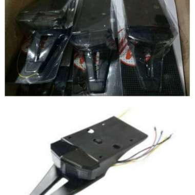 SPAKBOR BELAKANG TRAIL KLX + LAMPU / SAYAP BELAKANG TRAIL KLX + LAMPU