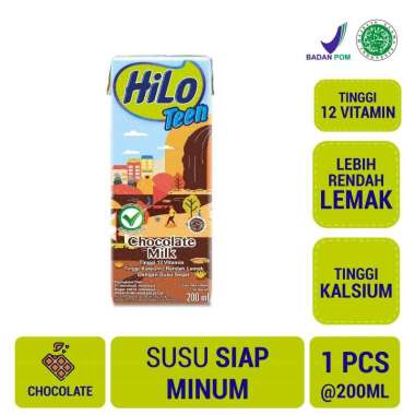 HiLo Teen Chocolate 200ml - Ready to Drink