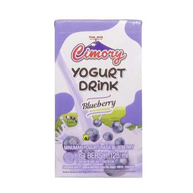 Cimory - Yoghurt Drink - 125ml KECIL BLUEBERRY
