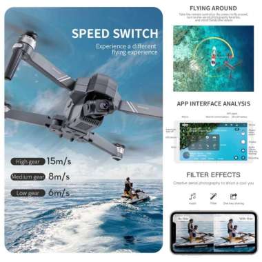 SJRC F11S PRO PTZ 4K 3KM Version EIS Dual AntiShake Self-Stabilized 1+1 BATTERY = 2 BATTERY F22S + 3