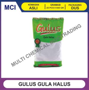 GULUS GULA HALUS 500 GR / GULA TEPUNG - 1 DUS 20 PCS