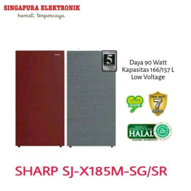 Sharp Kulkas SJ-X185M-SG/SR