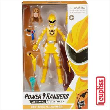 Hasbro Power Rangers F4508 Dino Thunder Yellow Ranger Lightning -
