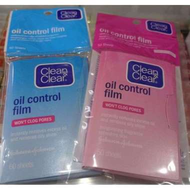 Clean & clear oil control film / kertas penyerap minyak clean & clear Pink