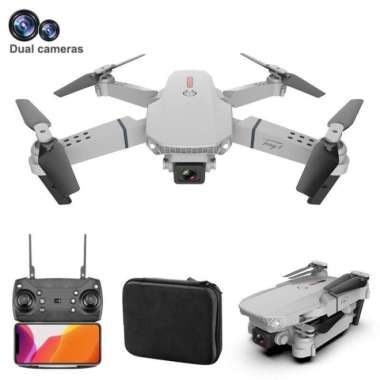 Drone E88 4K Camera Drone Kamera E88 Pro Dual Camera Mini Drone RC