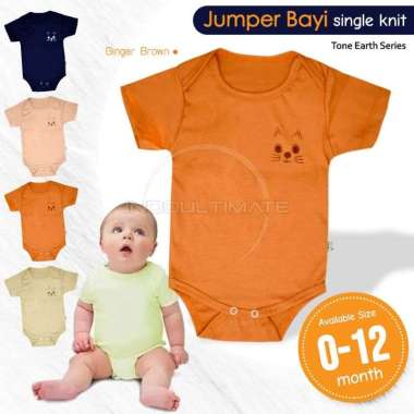 1Pcs BABY LEON Body Suit Bayi Jumper Bayi BC-303SK Jumsuit Bayi Jumpsuit Bayi Perempuan Laki-Laki 6-