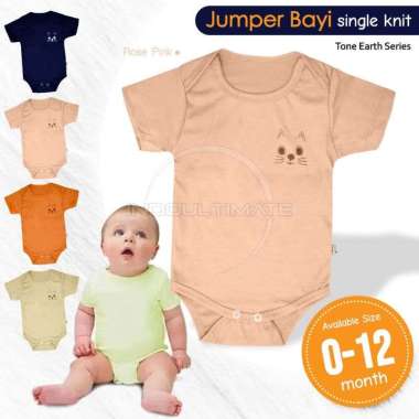 1Pcs BABY LEON Body Suit Bayi Jumper Bayi BC-303SK Jumsuit Bayi Jumpsuit Bayi Perempuan Laki-Laki 6-