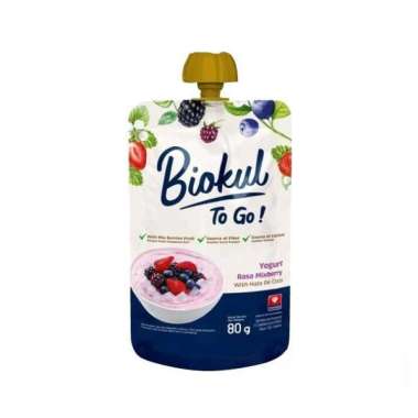 BIOKUL YOGHURT TO GO MIXBERRY 80GR