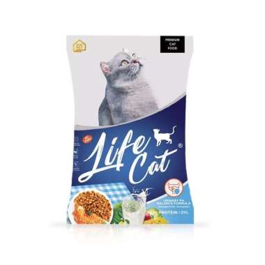 Life Cat Dryfood Makanan Kucing Lifecat Makanan Kucing Adult Kitten