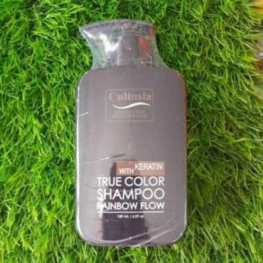 Cultusia True Color Shampoo Gray ( Abu Abu ) || Cultusia True Color Shampoo Hitam ( sampo penghilang