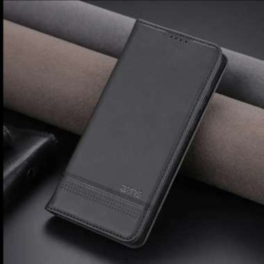 Oppo Reno 8T 5G Flip Case Premium Wallet Leather Cover Casing Dompet Hitam