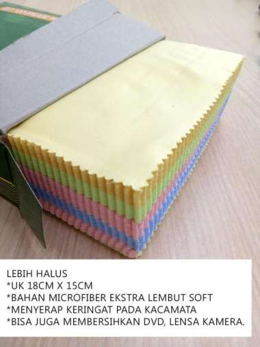 Kain Lap Kacamata Micro Fiber Import