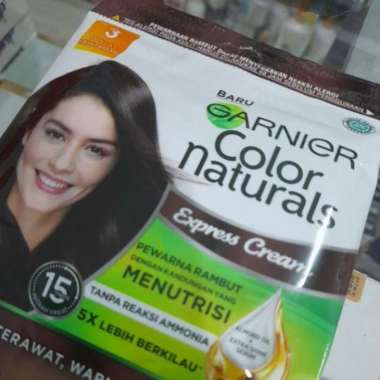 Garnier semir sacet / pewarna rambut garnier sachet , garnier ash blonde ready Caramel