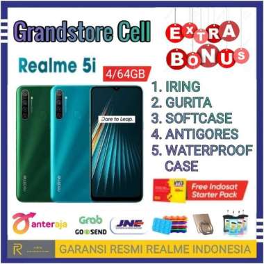 REALME 5I RAM 4/64 GB GARANSI RESMI REALME INDONESIA
