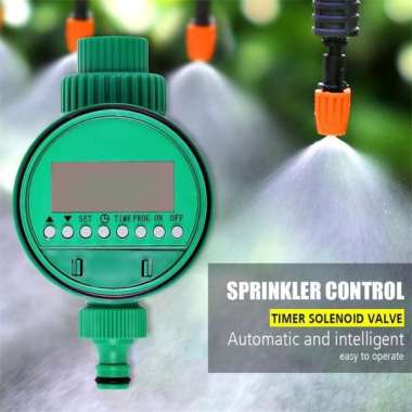 SET PERALATAN IRIGASI TAMAN SPRINKLER SELANG AIR TANAMAN WATERING KIT Timer Irigasi
