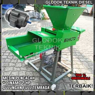 MESIN PENCACAH RUMPUT MAHKOTA MCC 6-300 TANPA MESIN PENGGERAK + Dinamo 2 HP