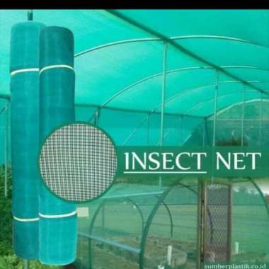 INSECT NET HIJAU LEBAR 2M,JARING PENGAMAN TANAMAN DARI HAMA,INSECT NET