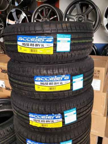 Ban mobil accelera ring15 ukuran 195/55 Ban mobil radial 195/55 R15