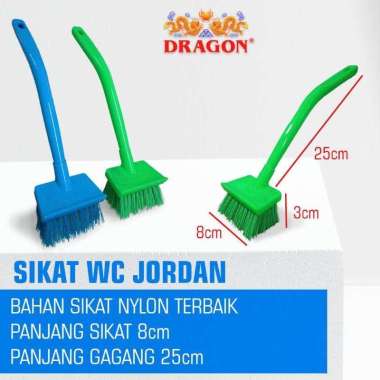 Sikat WC Jordan Dragon/ Sikat Kamar Mandi Jordan/ Sikat WC Kamar Mandi Biru