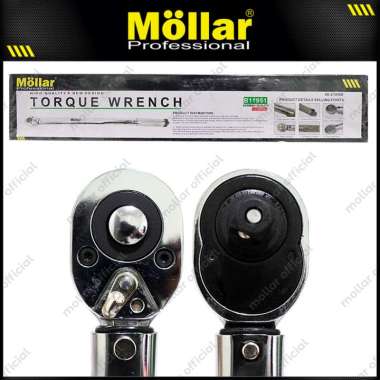 MOLLAR B11951 Kunci Momen 1/2" Torsi 210 Nm Adjustable Torque Wrench