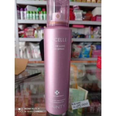 Parfum badan Puccele kaleng / Pucelle body spray with anti bakterial Pink/dainty