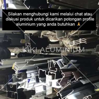 Sisa Potongan Aluminium - Powder Coating Promo Custom