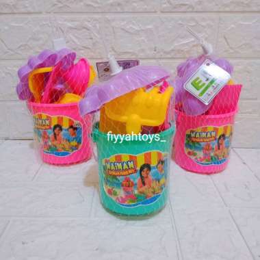 Mainan Cetakan Pasir Set - Mainan Anak Ember Pasir