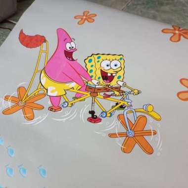 WALLPAPER DINDING ABU SPONGEBOB KARTUN