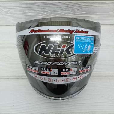 KACA HELM NHK R1 VISOR ORI SILVER