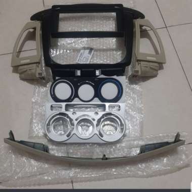 frame head unit double din android 9 inch mobil innova/grand innova