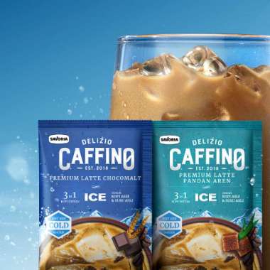 Kopi Delizio CaffinoI Ice Premium Latte Rencengan Kopi Enak Murah PANDAN AREN