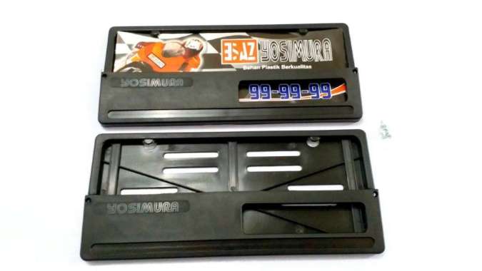 COVER PLAT NOMOR MOTOR - FRAME PLAT NOMOR MOTOR